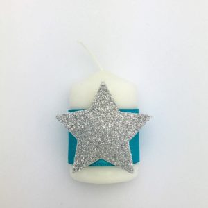 Argintiu stelin mini