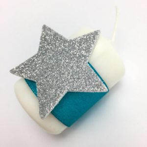 Argintiu stelin mini